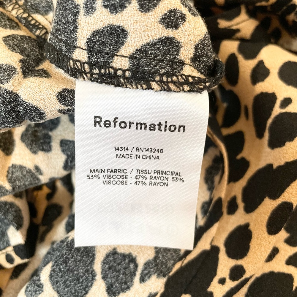 REFORMATION SIGMUND DRESS Blitz - Picture 11 of 17